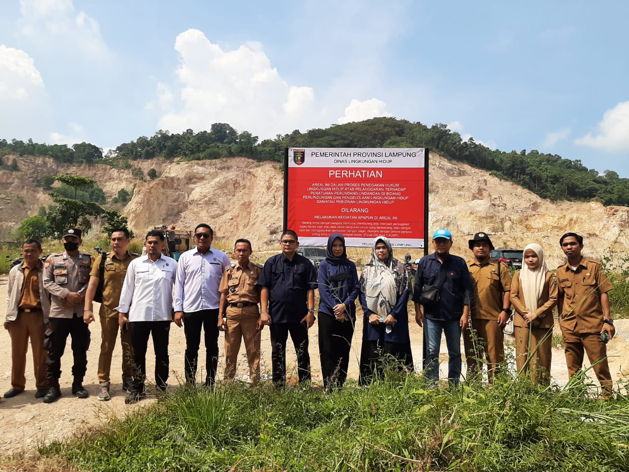 Komitmen Pemprov Lampung Menjaga Lingkungan Melalui Penertiban Tambang llegal di Provinsi Lampung